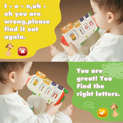 Revolutionizing Learning: The Innovative Product Flashcard Machine – English Spelling, Math & Music Early Education Toy with Sound Feedback – Rechargeable